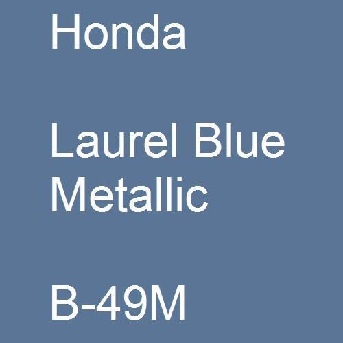 Honda, Laurel Blue Metallic, B-49M.